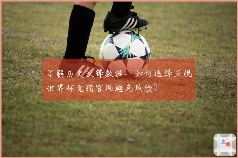了解历史交锋数据，如何选择正规世界杯竞猜官网避免风险？